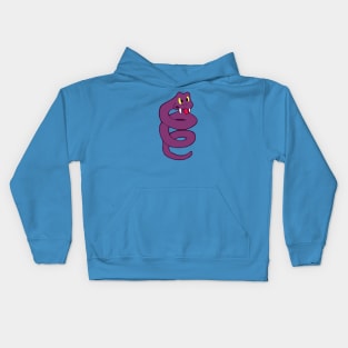 Qbert Snake Kids Hoodie